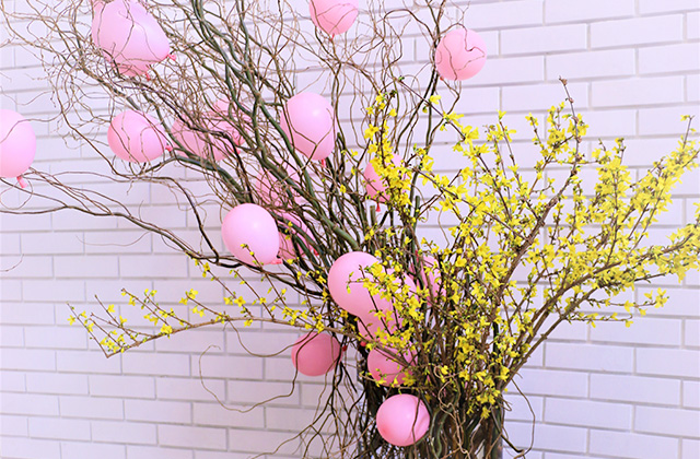 フトイ　ルリタマアザミ　ヘクソカズラ　器：宮館ふみ