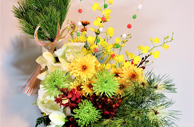 お正月アレンジメント